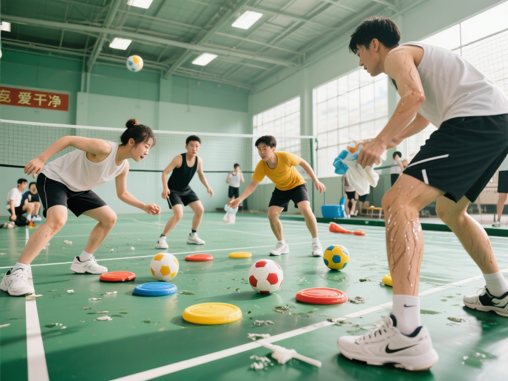 爱干净体育游戏 (爱干净体育游戏:倡导健康生活新方式) 体育游戏的魅力在于它能让人在运动中找到乐趣,但很多